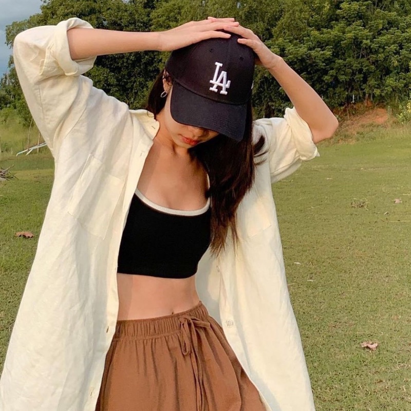 (HÀNG XUẤT XỊN) Mũ / Nón đen N15 M//L//B N//Y YANKEES BASEBALL CAP BLACK/WHITE Made in viet//nam full tag Free size