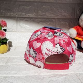 Nón lưỡi trai Hello Kitty hồng
