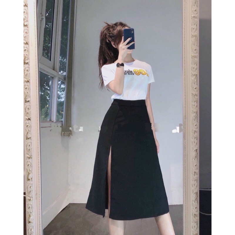 Chân váy xẻ tà | BigBuy360 - bigbuy360.vn