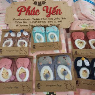 Tất len xù hình thú cho bé (SP000132)