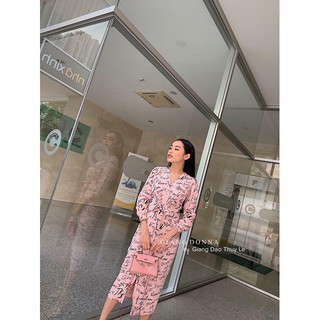 Bigsize Đầm chữ buộc eo bigsize (bigsize haihai)