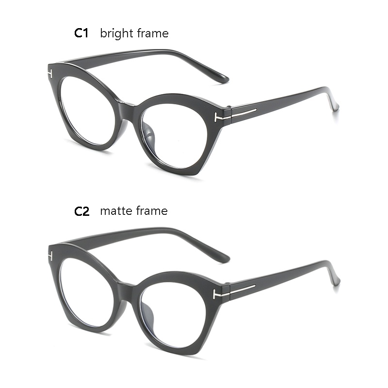 Mắt Kính Hình Chữ T Chống Tia Sáng Xanh Chống Tia Sáng Xanh Dành Cho Nữ