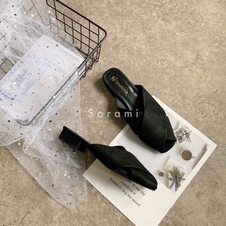Sorami - sục quai chéo gót 2cm
