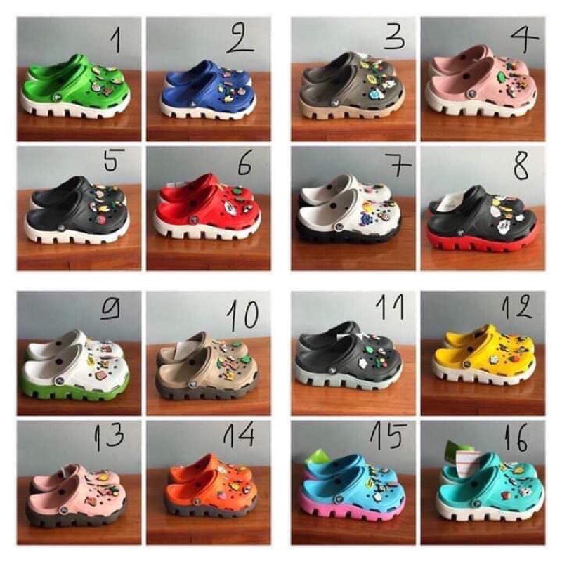 [Freeship] Dép CROSS Cá - Duet - Dép Sục  -  Nam Nữ Full Tag [ Hàng Sẵn +6 jitbitz]