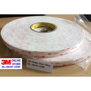 BĂNG KEO CƯỜNG LỰC VHB 3M 4945 Khổ 1P5 x 33m