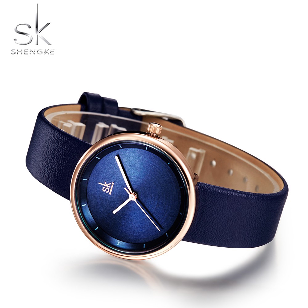 Đồng Hồ Shengke Dây Da Đơn Giản Thời Trang Dành Cho Nữ | BigBuy360 - bigbuy360.vn