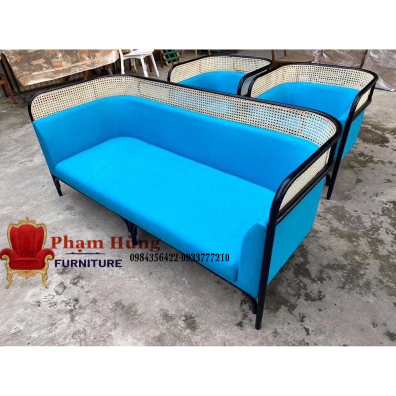 sofa gỗ nệm cao cấp