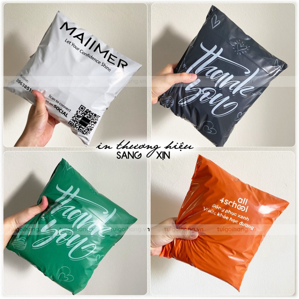 Túi Gói Hàng Niêm Phong TUIGOIHANG Thông Dụng size 25x35cm Có Sẵn Lớp Dán Tiện Lợi -