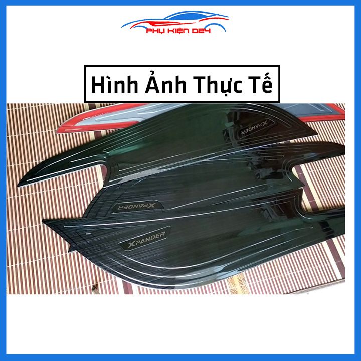 Bộ ốp tapli Xpander 2018-2019-2020-2021-2022 vân Titan chống xước va đập khi mở cửa và làm đẹp xe