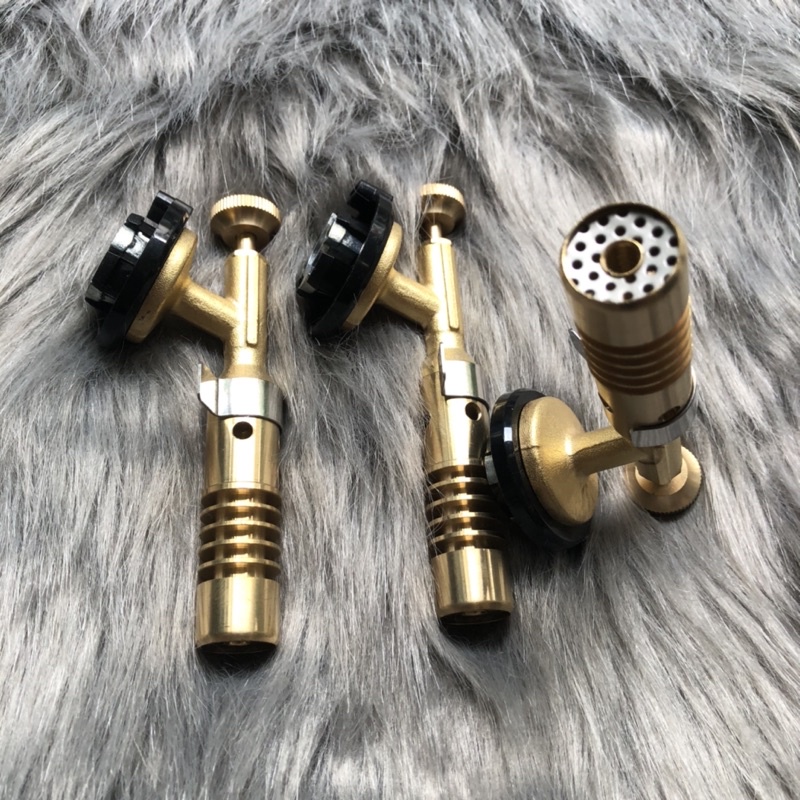 Khò đồng nguyên khối, chịu nhiệt 1500 độ, không rỉ, bền, sử dụng cho tất cả bình ga mini