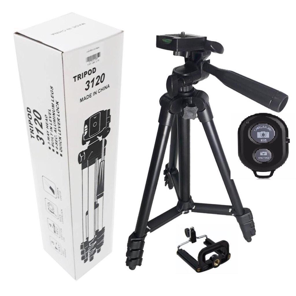 Gậy 3 chân chụp hình máy ảnh, điện thoại Tripod TF - 3120 loại tốt