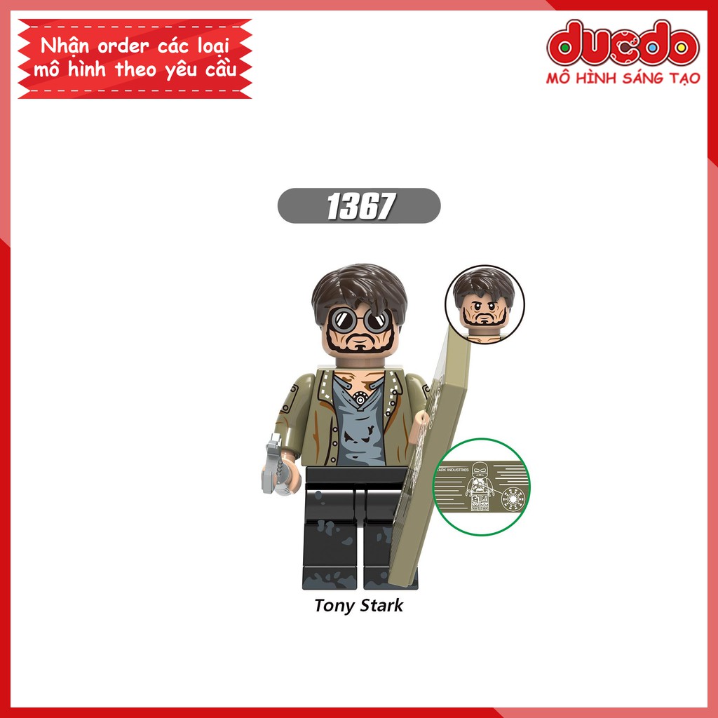 Minifigures các siêu anh hùng trong MCU - Đồ chơi Lắp ghép Xếp hình Mô hình Mini Iron Man XINH X0270