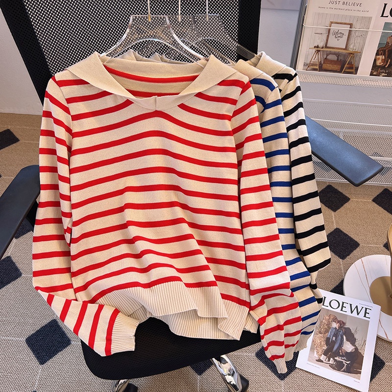 NRVP Áo Sweater Dài Tay Phong Cách Hàn Quốc Sành Điệu Dành Cho Nữ