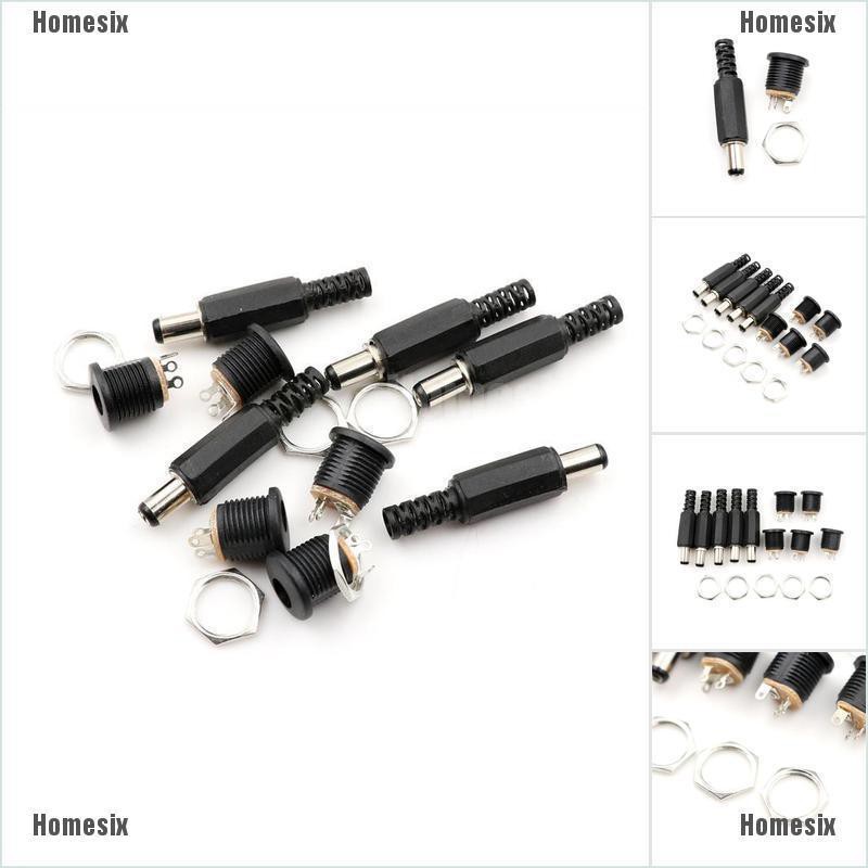Bộ 10 đầu nối nguồn chuyển đổi DC 5.5mm x 2.1mm