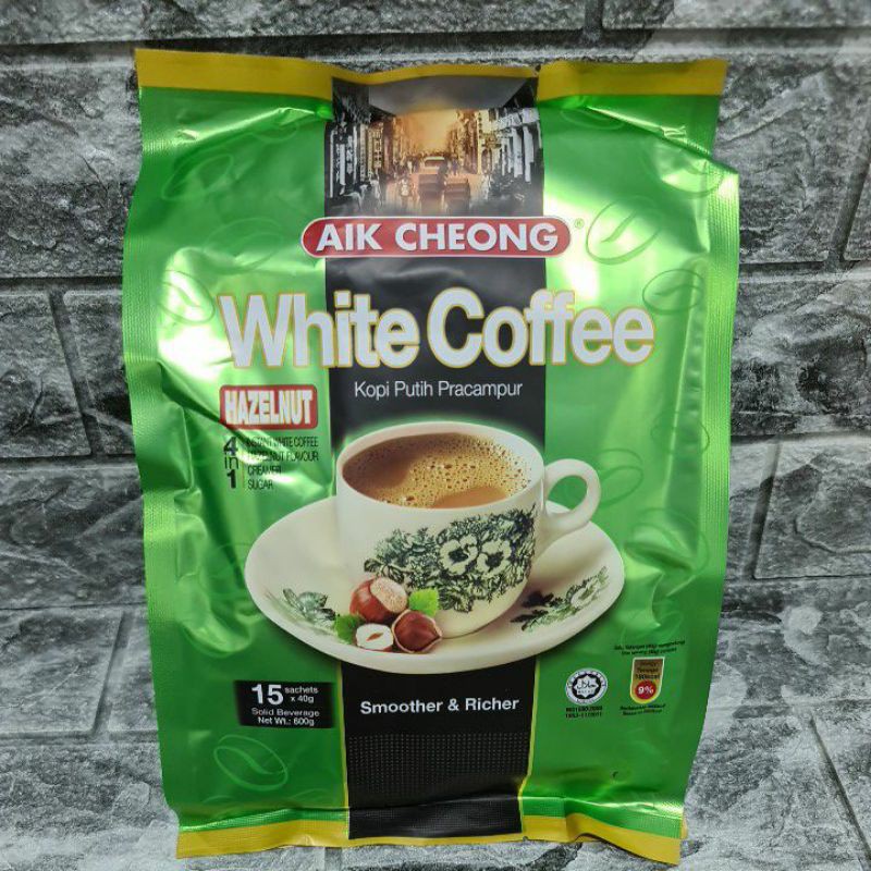 Cà Phê Trắng White Coffee AIK Hạt Dẻ Malaysia