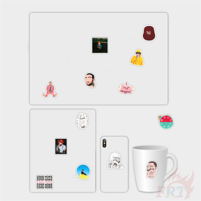 ❉ Mac Miller ：Blue Slide Park - POP Singer Rapper Stickers ❉ 50Pcs/Set DIY Fashion Luggage Laptop Skateboard Decals Doodle Stickers