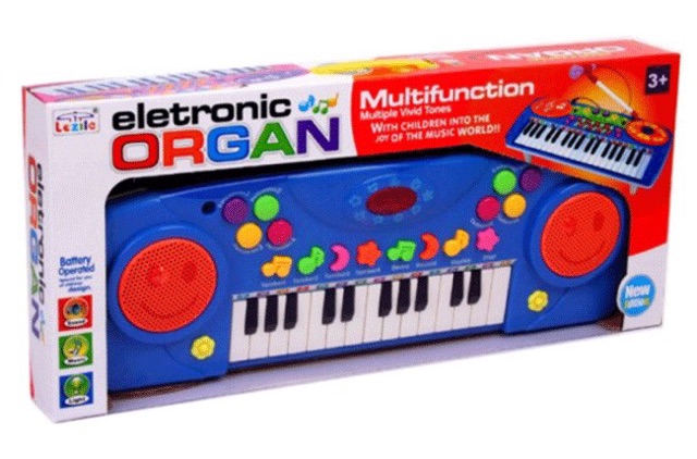 Đàn organ có mic - đồ chơi nhạc cụ cho bé
