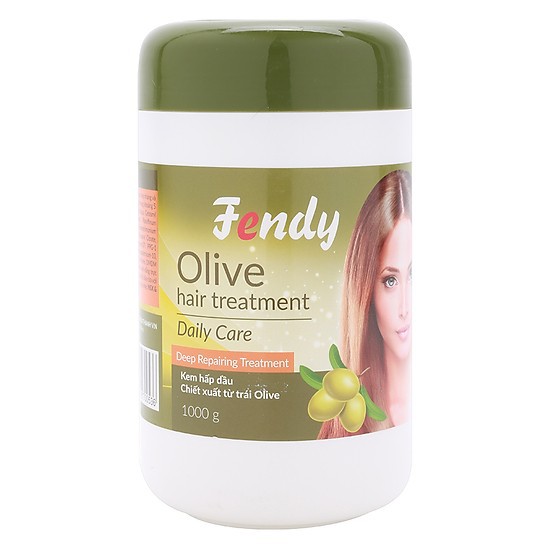 Kem hấp dầu chính hãng Fendy tinh chất Olive 1000g