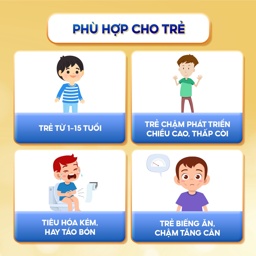 Bộ 6 Hộp Sữa Bột Cho Bé Giúp Tăng Chiều Cao, Phát Triển Trí Thông Minh Enlilac G r o w I Q Hộp 900g