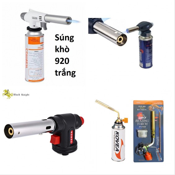 ĐẦU KHÒ GAS 920 TRẮNG, TORCH 504C, CERTTA 01, KT-2104, 733 ĐỒNG