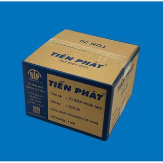 Tủ điện nhựa ABS 200 x 200 x 130 mm - Tủ điện ngoài trời & trong nhà