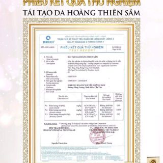 Combo Hoàng Thiên Sâm ⚡ Freeship⚡ (Bột rữa mặt và tinh chất Hoàng Thiên Sâm)