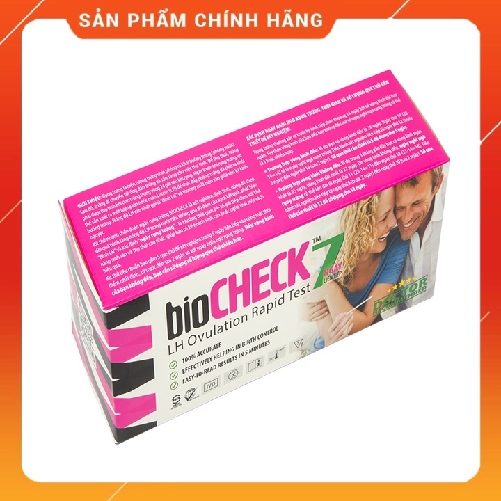 Test thử rụng trứng Biocheck