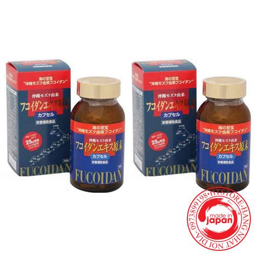 Viên uống tảo đỏ Fucoidan Okinawa 150v Nhật Bản