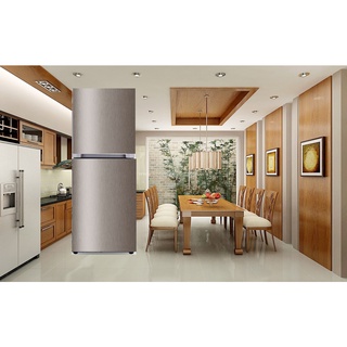 Decal dán tủ lạnh màu nguyên bản tủ inox - decal dán tủ lạnh mẫu trơn