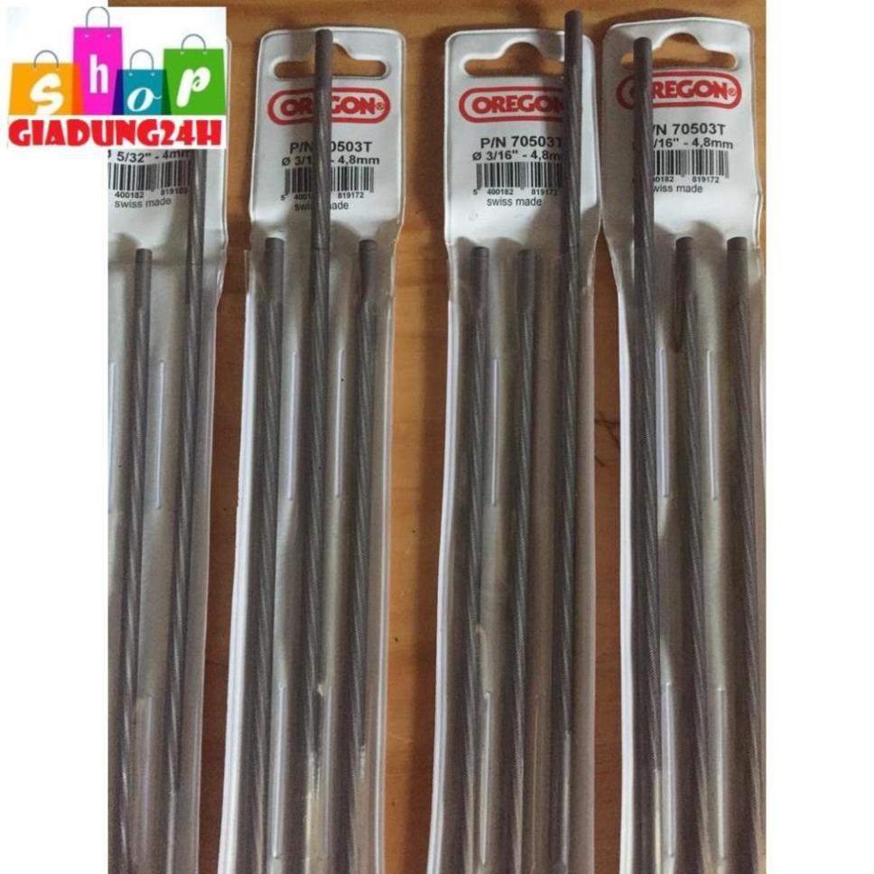 Dũa cưa xích chạy xăng Dùng cho các loại máy cưa xích 4.8mm và 4mm - thắng máy cưa xích