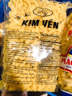 NUI ỐNG DÀI 400g