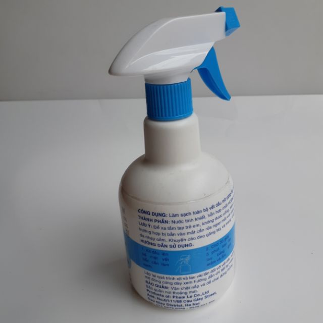 SIÊU TẨY DẦU MỠ TOMAS 500ml ĐÁNH TAN VẾT DẦU MỠ MẶT BẾP, MÁY HÚT MÙI