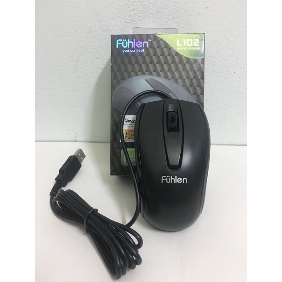 Chuột máy tính có dây Fuhlen L102 - Hàng chính hãng bảo hành 2 năm