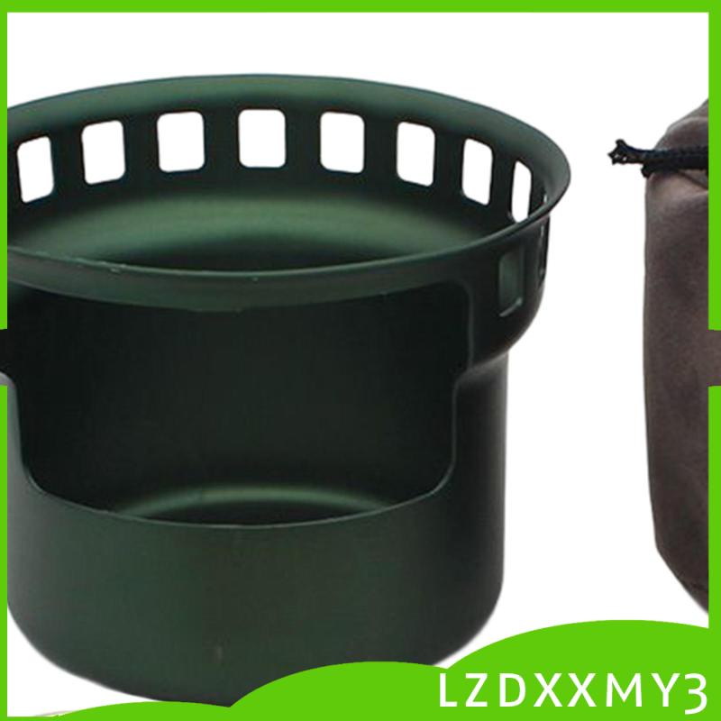 Bếp Cồn Nhỏ Kèm Túi Đựng Cho Hoạt Động Ngoài Trời Lzdxxmy3