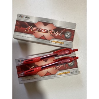 Bút gel b flexoffice fo-gel-b012 mực đỏ