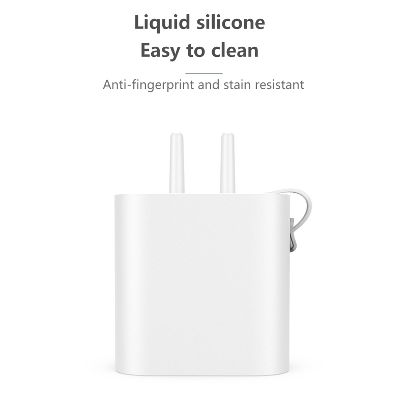 Vỏ silicon cho iPhone 13 14 12 pro max ipad 20W 18W vỏ sạc chính hãng