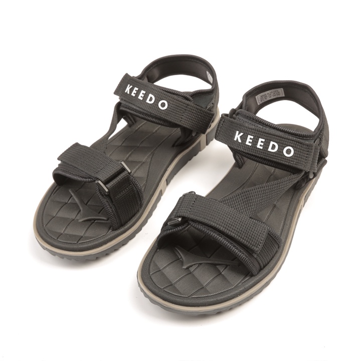 Giày sandal nam KEEDO KDS03 quai chéo đi chơi, đi học, du lịch