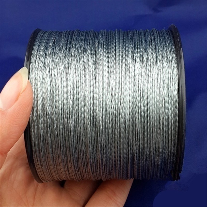 Cuộn Dây Câu Cá Bện 4 Sợi Dài 100m 70 / 100lb