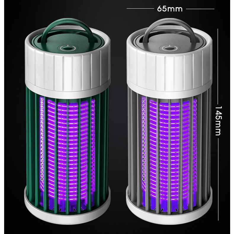 Đèn Bắt Muỗi ZY-12 công nghệ đèn led công suất 5W, cổng sạc USB