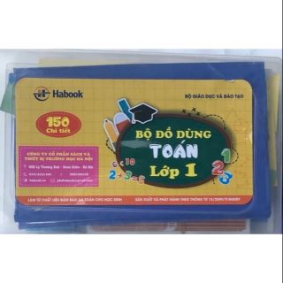Bộ đồ dùng toán lớp 1.