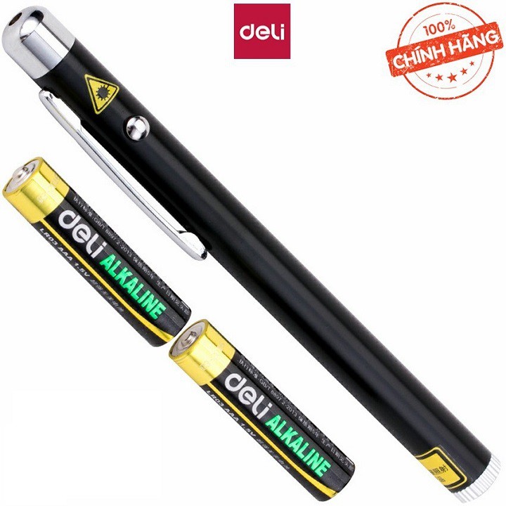 Bút Chỉ Bản Đồ Laser Pointer Deli 3933 Bút chuyên dụng trong thuyết trình