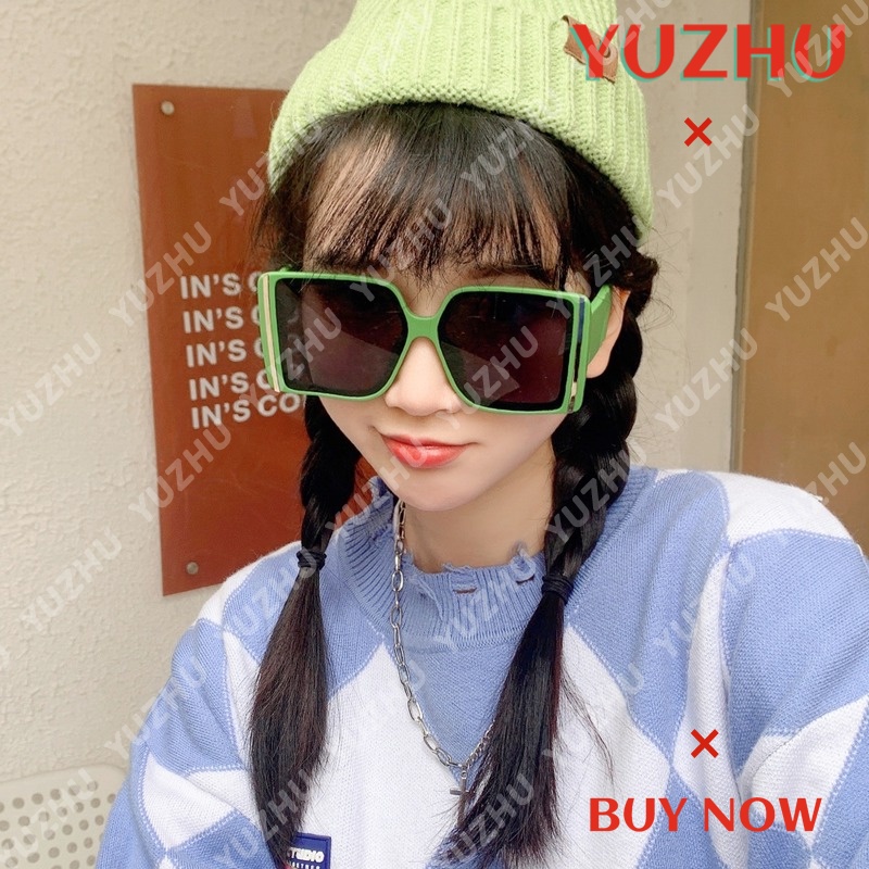 Kính Mát Bản To Tròng To Màu Sắc Ngọt Ngào Thời Trang Phong Cách Phương Tây