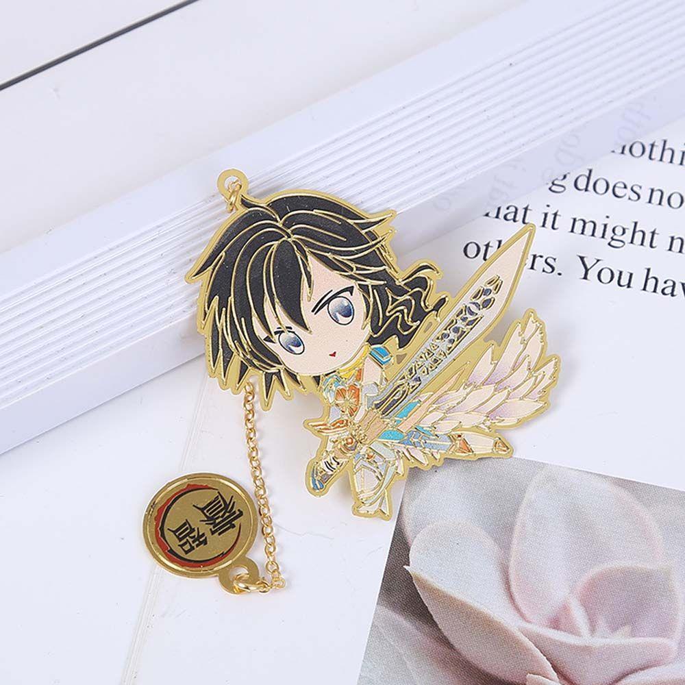 Pewany Mo Dao Zu Shi Bookmark Mặt Dây Chuyền Kim Loại Rỗng Kiểu Anime Trung Quốc Hua Cheng Book Đánh Dấu Trang Sách