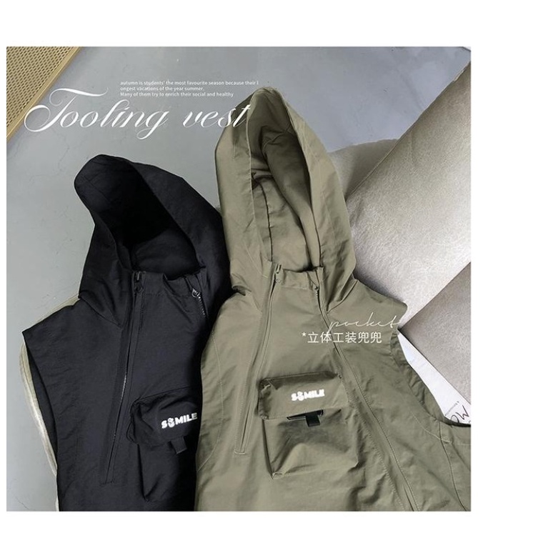 Áo Khoác Không Tay Thời Trang Mùa Xuân Thu Dành Cho Bé Trai