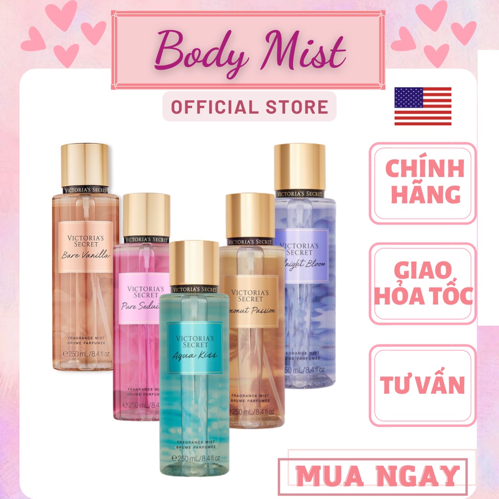 Xịt Thơm Toàn Thân Victoria's Secret Body Mist