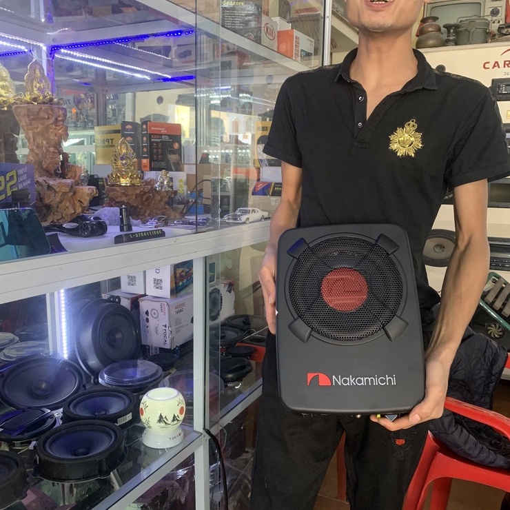 Loa Sub Gầm Ghế Nakamichi NBF8.1A - Bảo hành Chính Hãng 12 tháng Thương Hiệu Nhật Bản - Car Spa