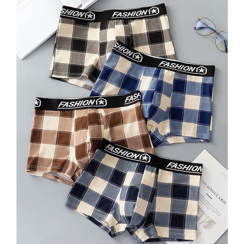 Bộ 8 Quần Lót Boxer Plus Size Thời Trang Cho Nam
