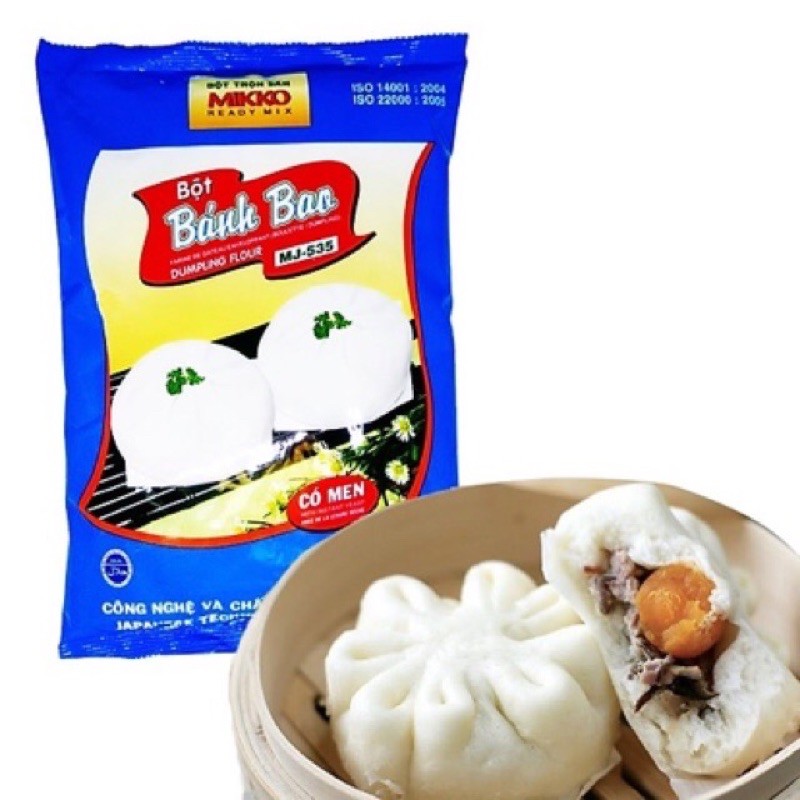 Bột bánh bao trộn sẵn Mikko 1kg