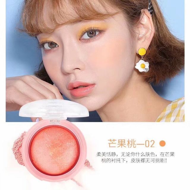 Phấn má hồng có nhũ sáng Lideal