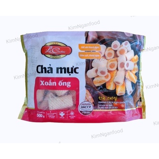 Chả mực xoắn ống 500g